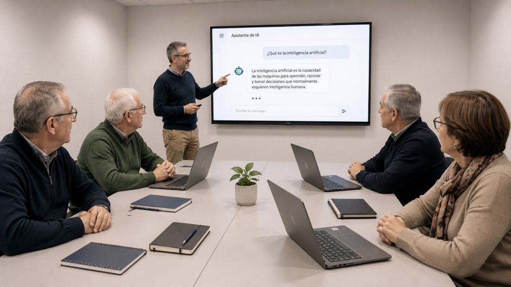 La tecnología al alcance de todos. Una introducción práctica a la inteligencia artificial para conocer ChatGPT, descubrir sus posibilidades y utilizarlo con mayor seguridad y autonomía.
