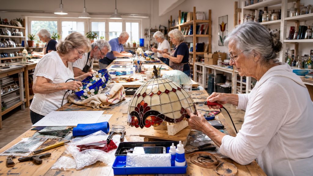 Descubre tu creatividad. Un espacio para trabajar con las manos, desarrollar tu imaginación y disfrutar de la creación en un ambiente cercano y participativo.
